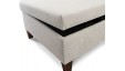 Square Storage Ottoman
