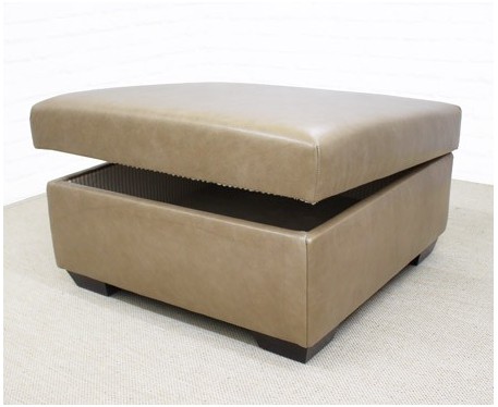 Square Storage Ottoman