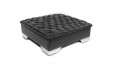 Deep Buttoned Square Ottoman