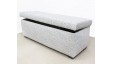 Deep Plain Storage Ottoman