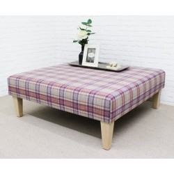 Large Square Coffee Table Stool