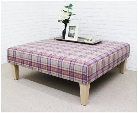 Large Square Coffee Table Stool
