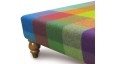 Small Rectangular Coffee Table Stool