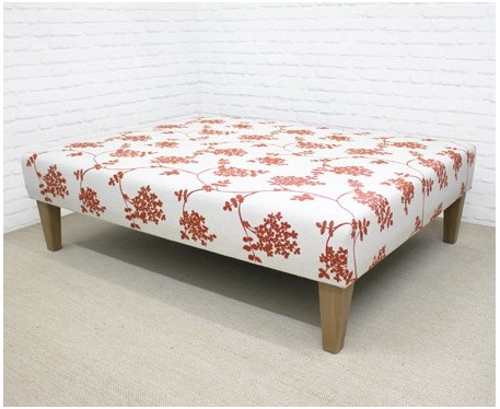 Large Rectangular Coffee Table Stool