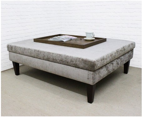 Large Rectangular Table Stool