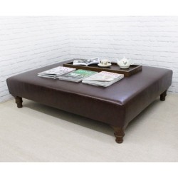 Large Rectangular Coffee Table Stool