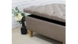 Deep Buttoned Square Ottoman