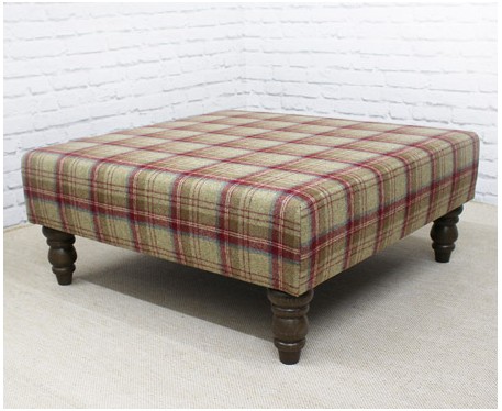 Large Square Coffee Table Stool