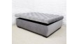 Deep Buttoned Storage Ottoman