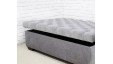 Deep Buttoned Storage Ottoman